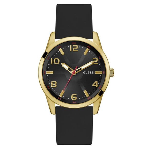 Guess Men's Monte Black Dial Watch - GW0805G2